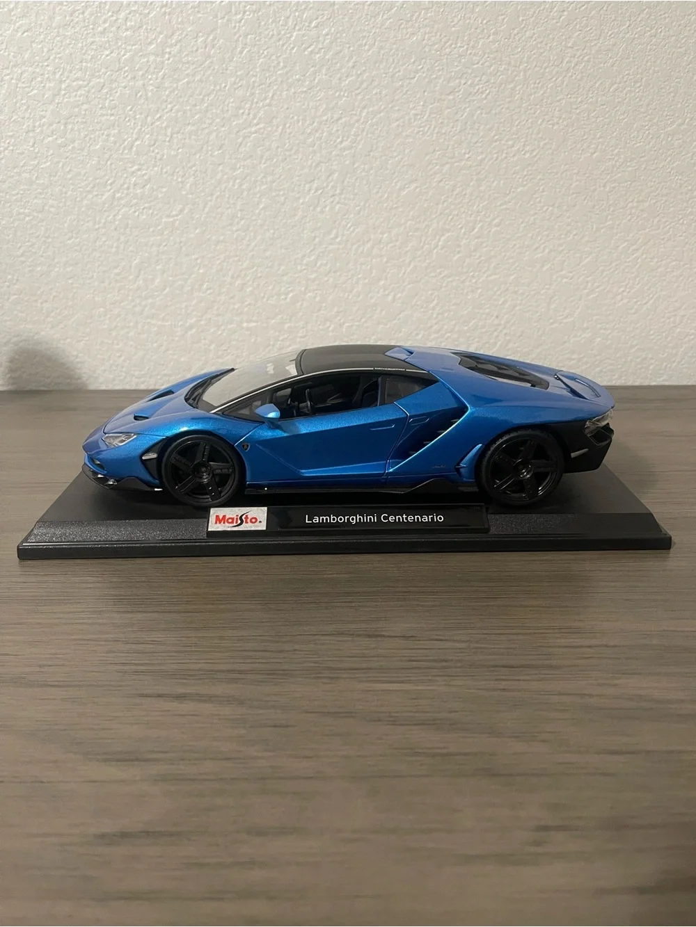 Lamborghini Centenario Blue Sports Car Model